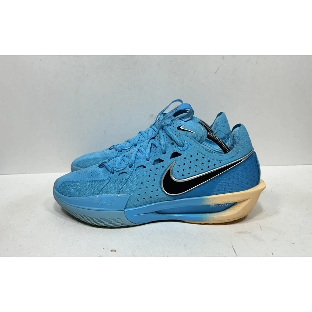 Nike Air Zoom GT Cut 3 Men's Size 9.5 Blue Fury Basketball Shoes DV2913-404